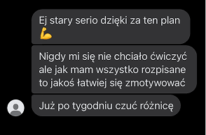 Zdjęcie opini klienta 1